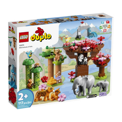 Lego Duplo Town Wild Animals Of Asia (10974) 116 Pieces