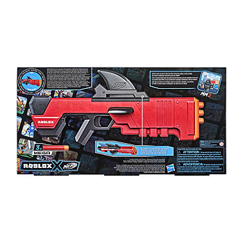 Nerf Roblox SharkBite: Web Launcher Rocker Blaster, Includes Code to Redeem  Exclusive Virtual Item, 2 Nerf Rockets, Pump Action