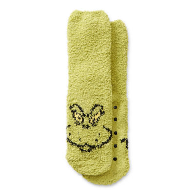 Toddler Unisex Grinch Dr. Seuss 1 Pair Slipper Socks