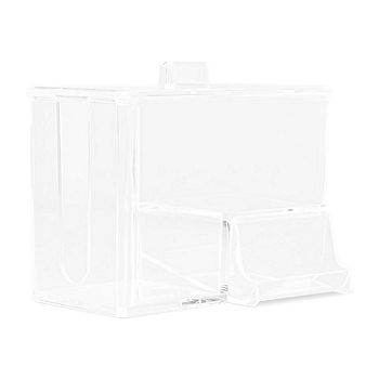 Home Expressions 2-Compartment Stackable Open Storage Bins, Color: Grey -  JCPenney