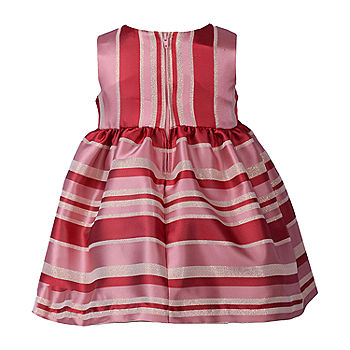 Mothercare Mothercare Pink Striped Baby Girls 3-6 Months Dress 