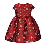 Bonnie Jean Baby Girls Short Sleeve 2-pc. Dress Set