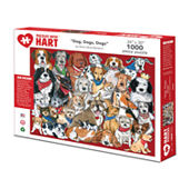 Dogs of The World 500 Piece Round Puzzle