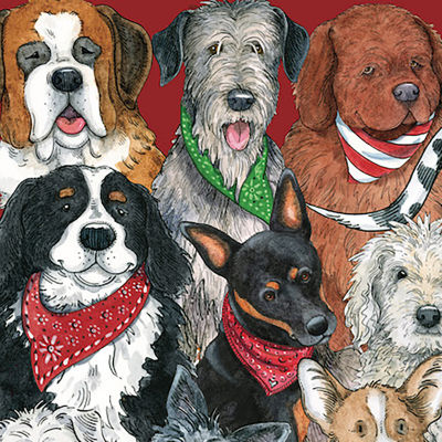 Hart Puzzles Dogs, Dogs, Dogs By Sherri Buck Baldwin, 24 X 30 1000 Piece Puzzle