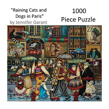 Hart Puzzles Raining Cats And Dogs In Paris By Jennifer Garant, 24