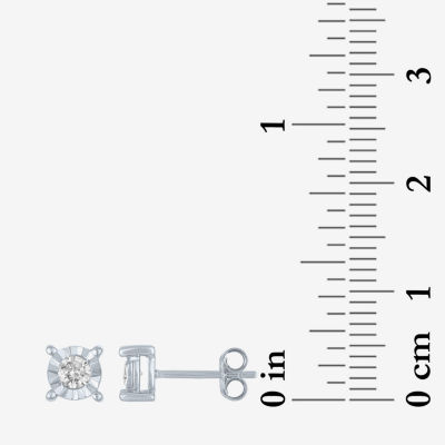 (G-H / I1-I2) Womens 1/3 CT. T.W. Lab-Grown Diamond Sterling Silver Round 2-pc. Jewelry Set