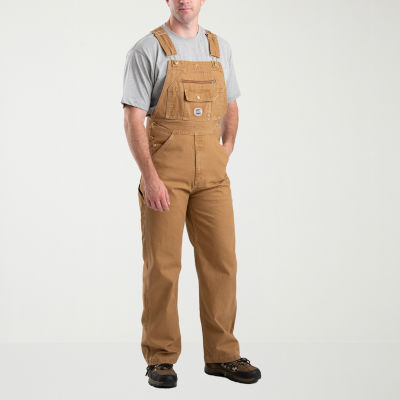 Berne Vintage Washed Duck Bib Mens Workwear Overall