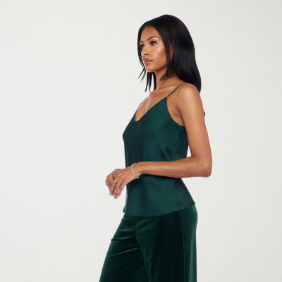 Premier Amour Womens Sweetheart Neck Sleeveless Camisole