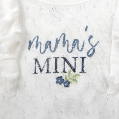 Baby Essentials Baby Girls 4-pc. Pant Set