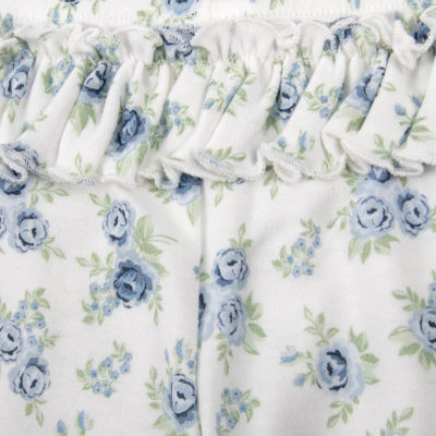 Baby Essentials Baby Girls 4-pc. Pant Set