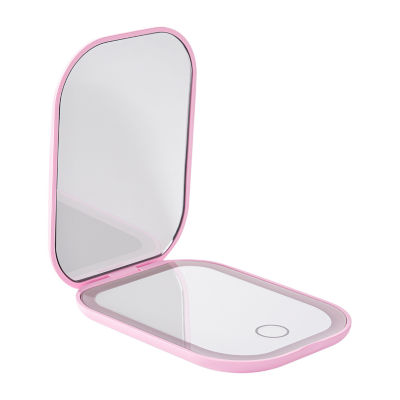 Pink Sky LED Compact Mirror