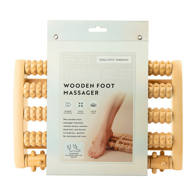 Pink Sky Wooden Foot Massager