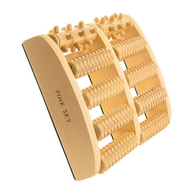 Pink Sky Wooden Foot Massager