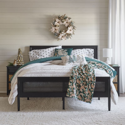 North Pole Trading Co. Faux Fur Comforter