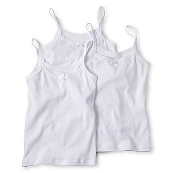 MaidenForm White Bow Tank Top Large