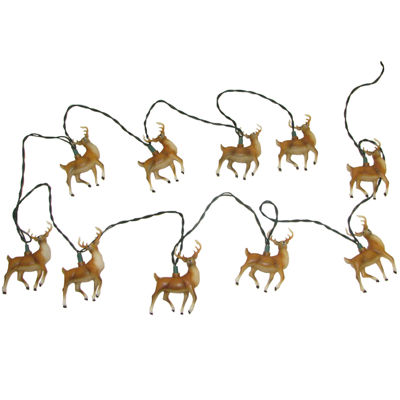 Kurt Adler Reindeer Light Set