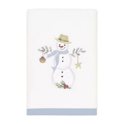 Avanti Coastal Snowman Hand Towel