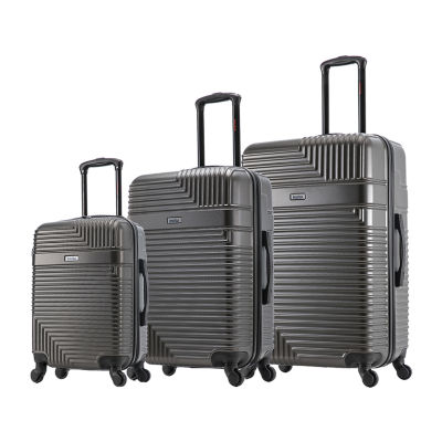 InUSA Resilience 3-pc.Hardside Lightweight Spinner Luggage Set