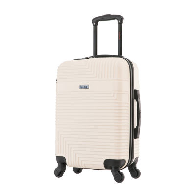 Inusa Trend Lightweight Hardside Spinner Luggage Set, 3 Piece - White