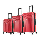 IZOD Zane 3-pc. Hardside Expandable Luggage Set - JCPenney