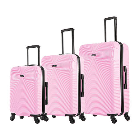 DUKAP Inception 3-pc.Hardside Lightweight Spinner Luggage Set, One Size, Pink