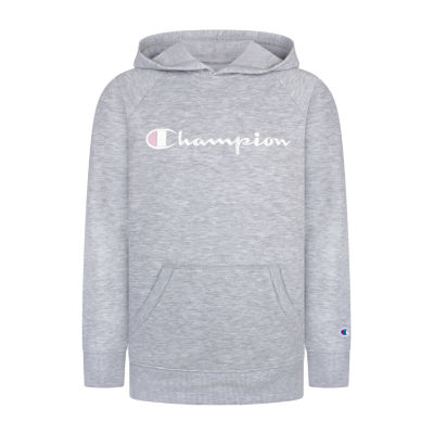 Champion Big Girls Embroidered Fleece Fleece Hoodie