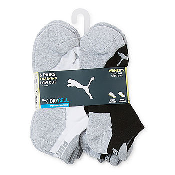 Puma 6 Pair Low Cut Socks Womens - JCPenney