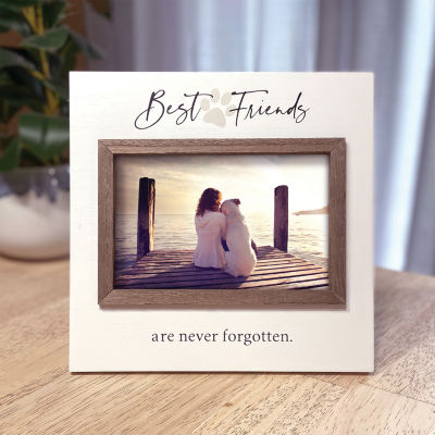 Malden 4x6 Best Friends Are Never Forgotten Pet Tabletop Frame