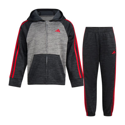 adidas Little Boys 2-pc. Pant Set