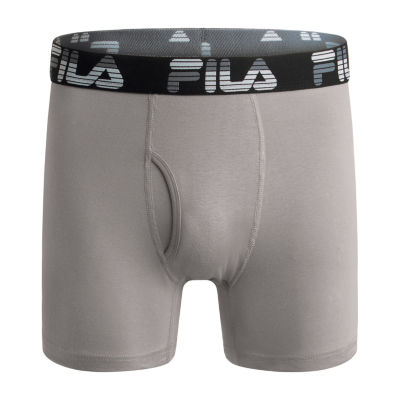 FILA Stretch Fly Big Mens 4 Pack Boxer Briefs