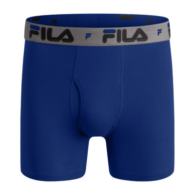 FILA Stretch Fly Mens 4 Pack Boxer Briefs