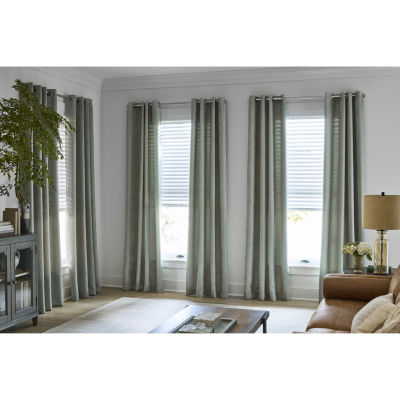 Regal Home Ayden Solid Grommet Top Energy Saving Blackout Single Curtain Panel
