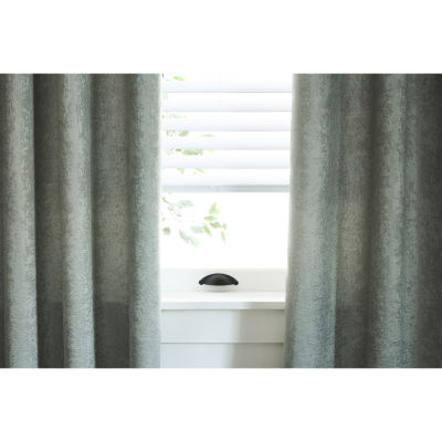 Regal Home Ayden Solid Grommet Top Energy Saving Blackout Single Curtain Panel