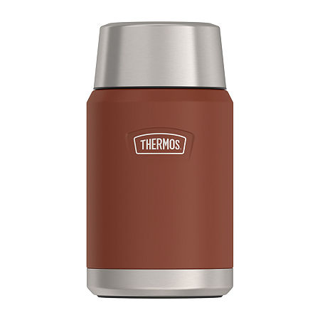 Thermos Stainless Steel Food Jar with Spoon, One Size, Brown