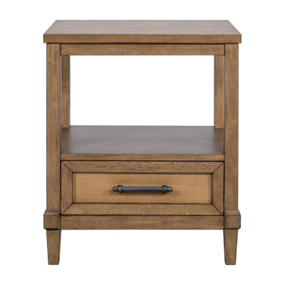 Martha Stewart 1-Drawer Nightstand