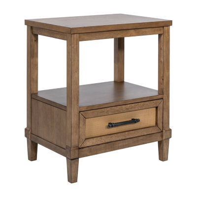 Martha Stewart 1-Drawer Nightstand