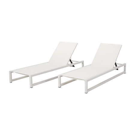 Modesta 2-pc. Lounge Set, One Size, White