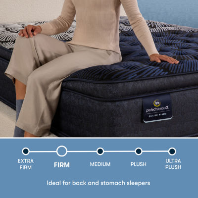 Serta® Quilted Perfect Sleeper X™ Hybrid Max 15.25" Firm Pillow Top - Mattress + Box Spring