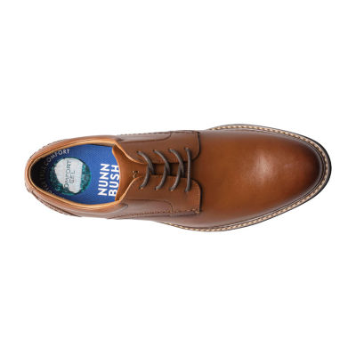 Nunn Bush Mens Calderone Plain Oxford Shoes