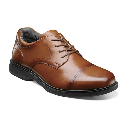 Nunn Bush Mens Kore Pro Cap Oxford Shoes, 15 Medium, Brown