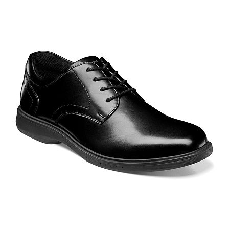 Nunn Bush Mens Kore Pro Plain Oxford Shoes, 13 Wide, Black