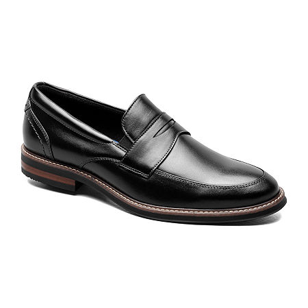 Nunn Bush Westfield Moc Mens Moc Slip-On Shoe, 12 Medium, Black