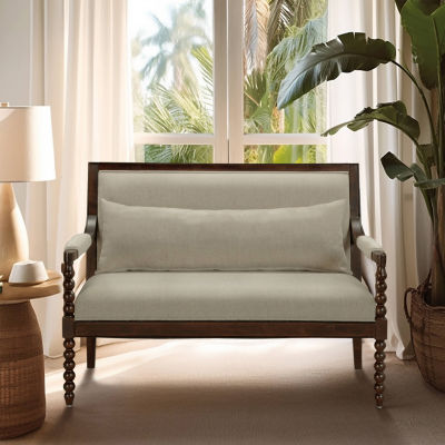 Martha Stewart Pad-Arm Upholstered Loveseats