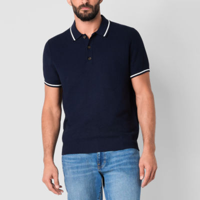 St. John's Bay Polo Mens Short Sleeve Pullover Sweater