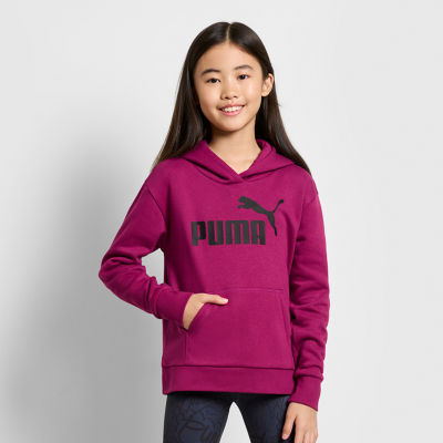 PUMA Big Girls Fleece Hoodie