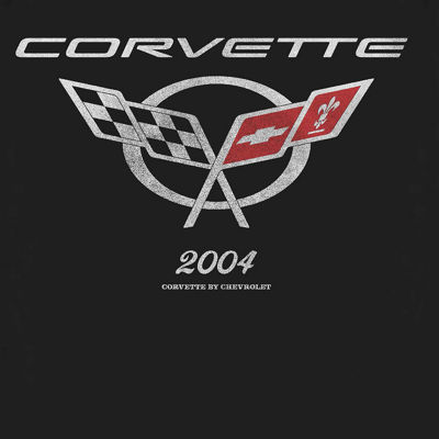 Mens Short Sleeve Corvette Graphic T-Shirt