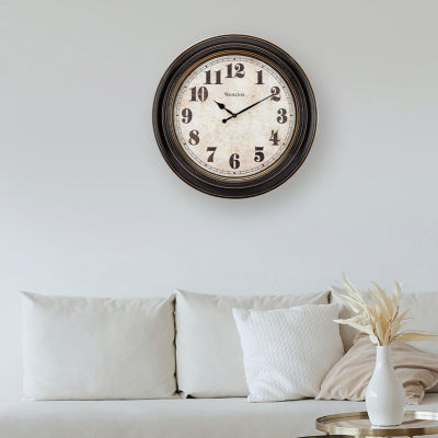 Westclox Oversized Classic Analog Round Wall Clock