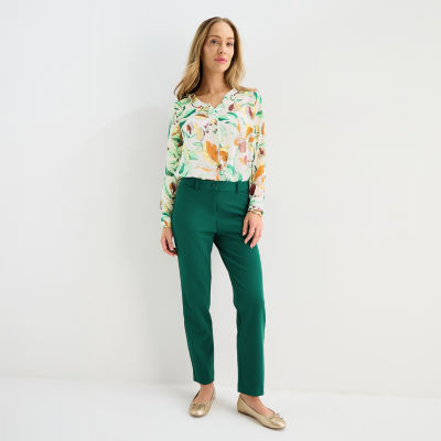 Liz Claiborne Womens Slim Pant