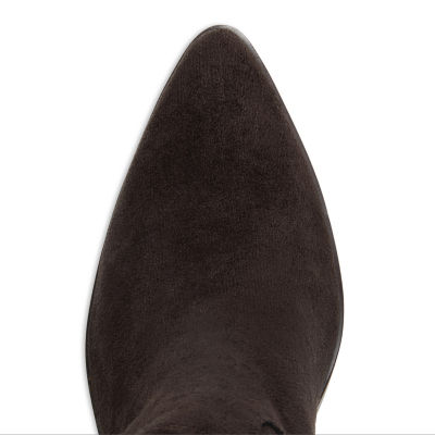 RM Rebecca Minkoff Womens Nicole Stacked Heel Cowboy Boots