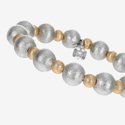 Monet Jewelry Beaded Womens Round Stretch Bracelet